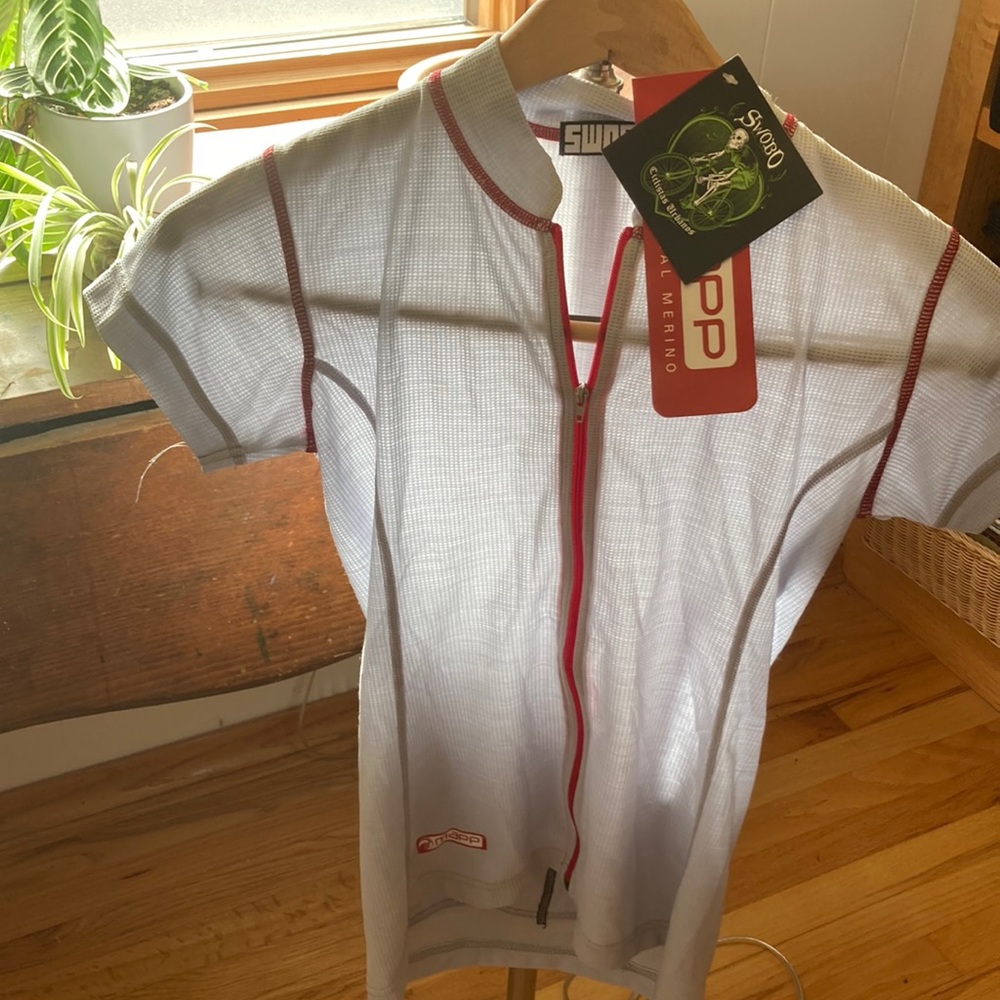 Swobo cycling merino wool jersey
